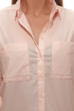 Khujo 3/4-Arm Bluse In Rosa -Khujo Verkäufe khujo 3 4 arm bluse in rosa 2