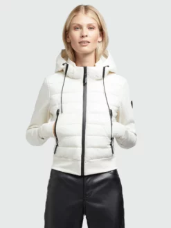 Khujo Jacke DALIS SHINY In Cremeweiß -Khujo Verkäufe khujo jacke dalis shiny in cremeweiss 3 scaled