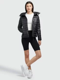 Khujo Jacke LOVINA4 SHINY In Schwarz -Khujo Verkäufe khujo jacke lovina4 shiny in schwarz 5 scaled