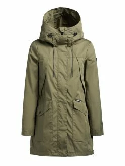 Khujo Mantel AIRA3 In Olivgrün