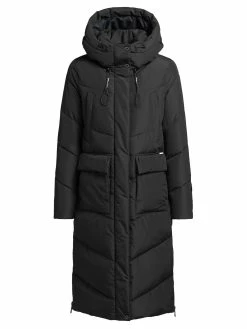 Khujo Mantel ELVITA In Schwarz