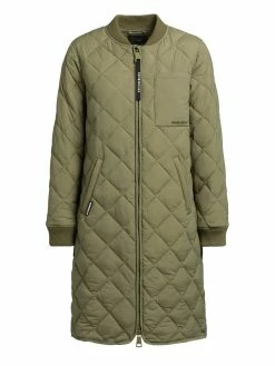 Khujo Mantel MARY In Olivgrün