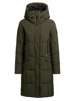 Khujo Mantel NAMITA In Dunkelgrün