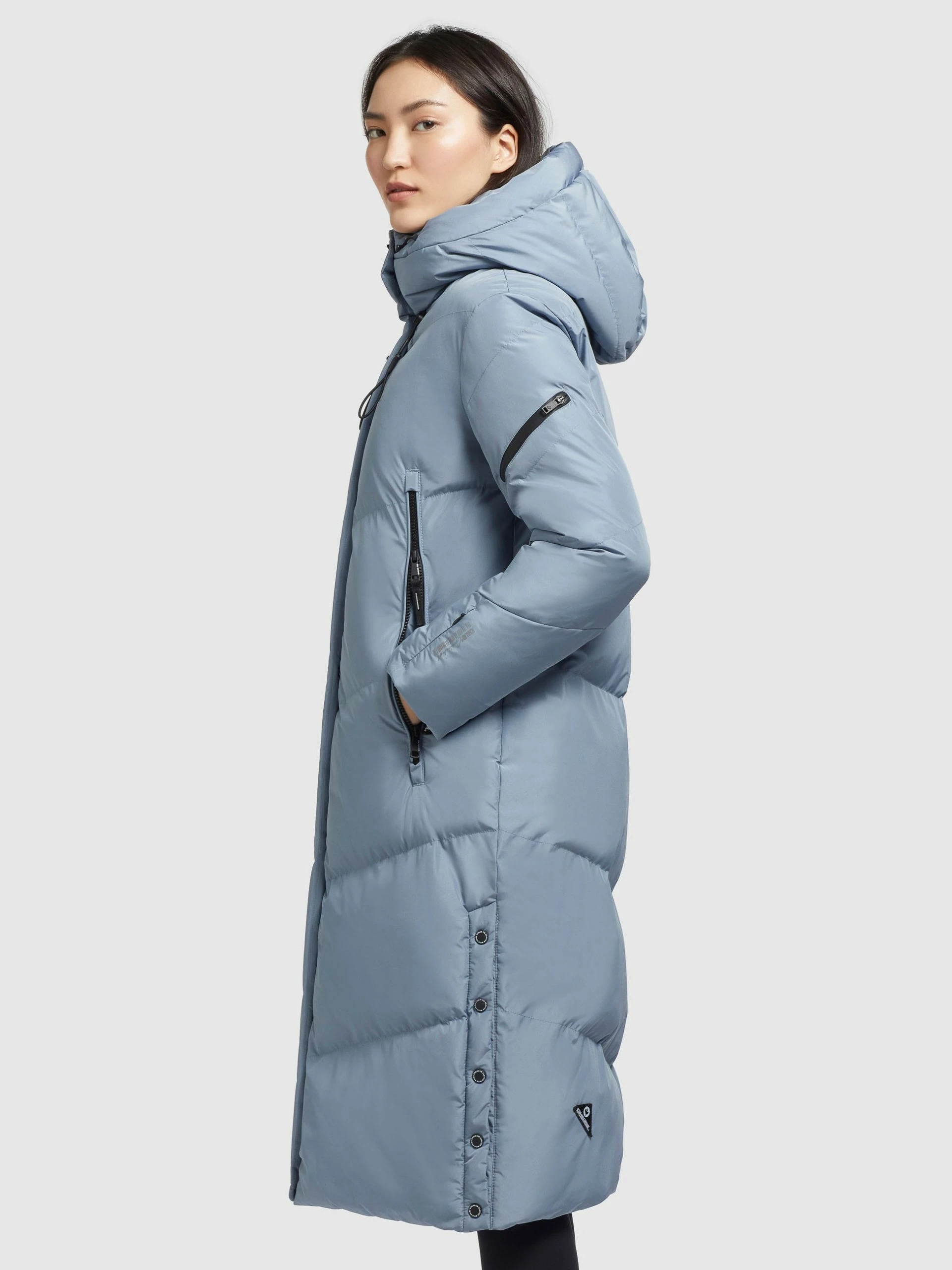 Khujo Mantel SONJE4 In Hellblau 3 Khujo Mantel SONJE4 In Hellblau – Bild 3