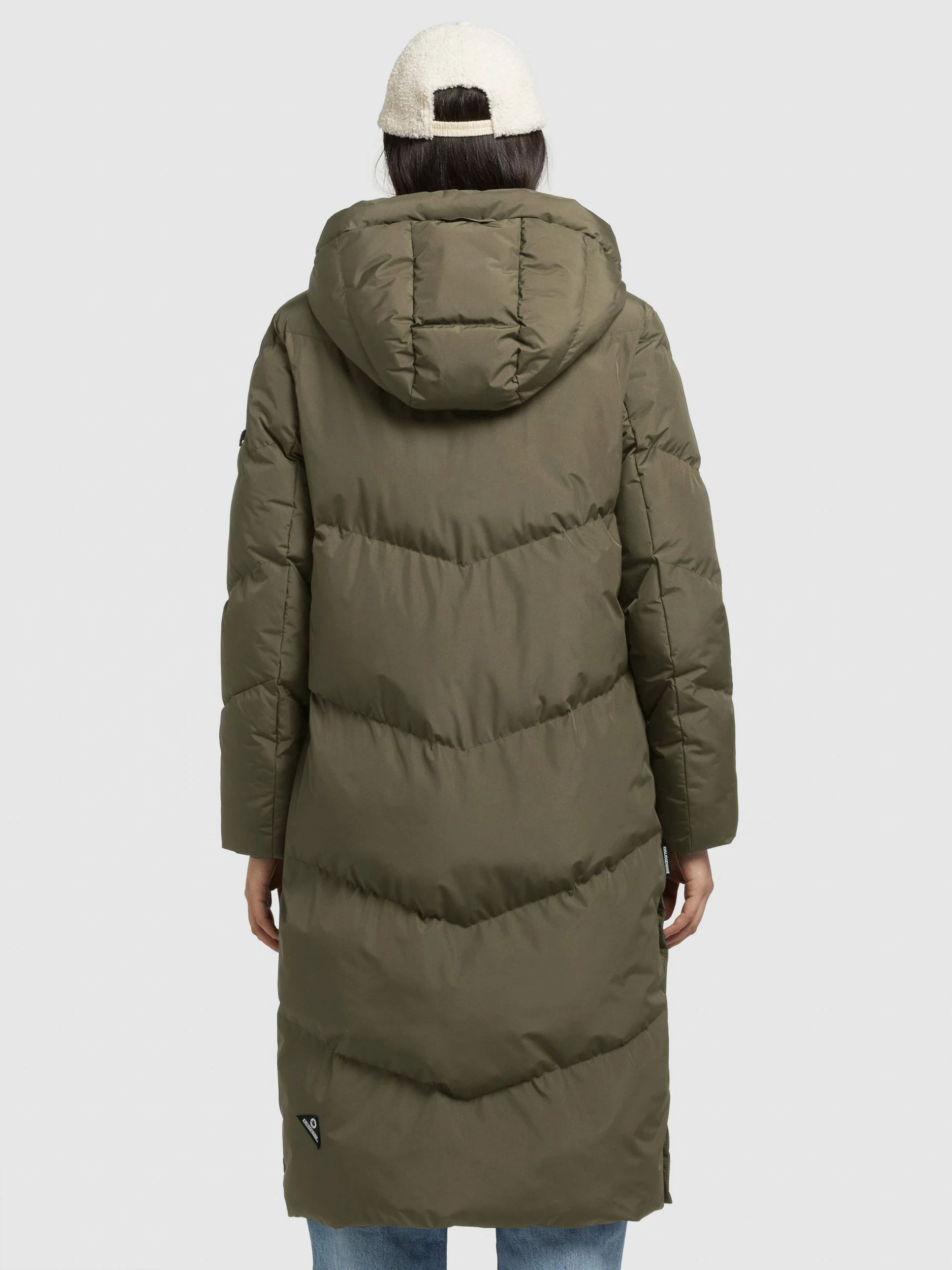 Khujo Mantel SONJE4 In Khaki Grün 6 Khujo Mantel SONJE4 In Khaki Grün – Bild 6