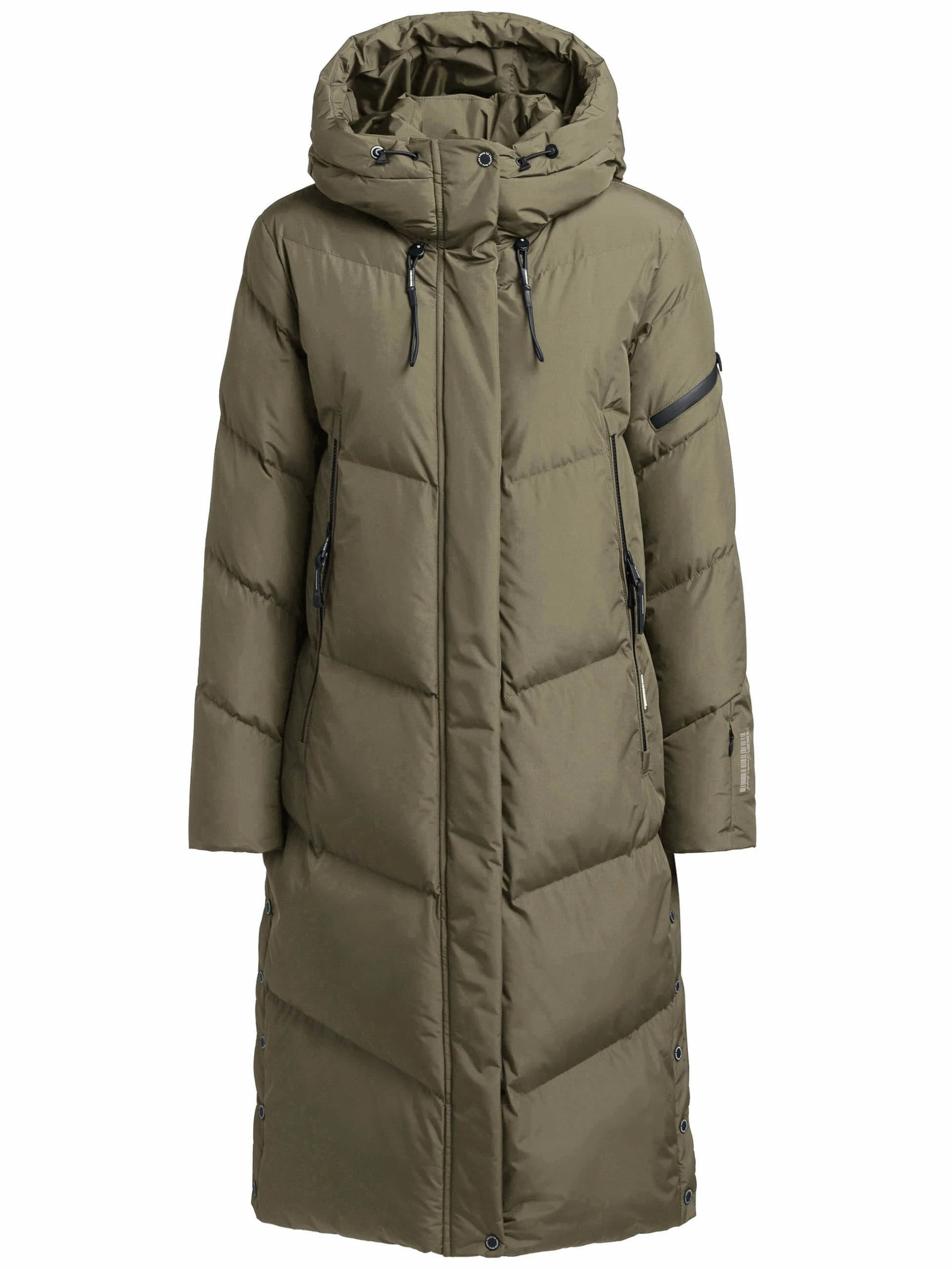 Khujo Mantel SONJE4 In Khaki Grün 1 Khujo Mantel SONJE4 In Khaki Grün