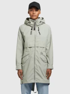 Khujo Parka "Ariana" In Hellgrau -Khujo Verkäufe khujo parka ariana in hellgrau 2