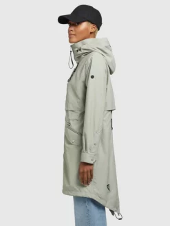 Khujo Parka "Ariana" In Hellgrau -Khujo Verkäufe khujo parka ariana in hellgrau 3