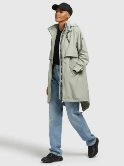 Khujo Parka "Ariana" In Hellgrau -Khujo Verkäufe khujo parka ariana in hellgrau 4