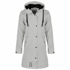 Khujo Regenmantel In Hellgrau