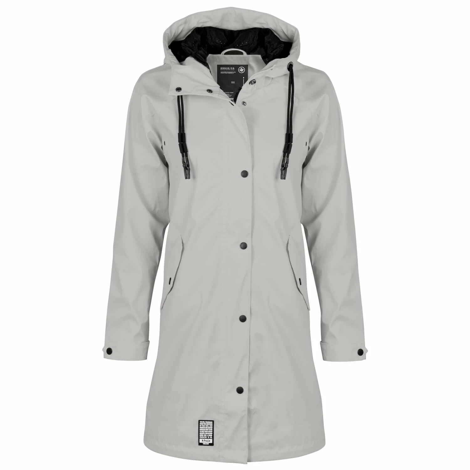 Khujo Regenmantel In Hellgrau 1 Khujo Regenmantel In Hellgrau