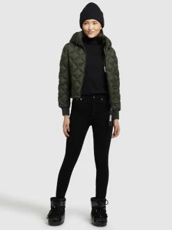 Khujo Steppjacke "Adore" In Oliv -Khujo Verkäufe khujo steppjacke adore in oliv 4
