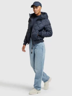 Khujo Steppjacke "Sarabi" In Dunkelblau -Khujo Verkäufe khujo steppjacke sarabi in dunkelblau 4