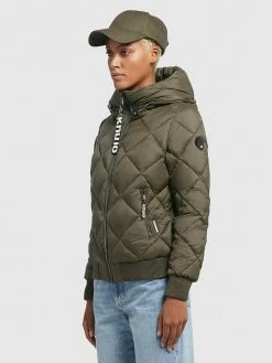 Khujo Steppjacke "Sarabi" In Khaki -Khujo Verkäufe khujo steppjacke sarabi in khaki 2