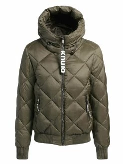 Khujo Steppjacke "Sarabi" In Khaki -Khujo Verkäufe khujo steppjacke sarabi in khaki 7