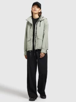 Khujo Übergangsjacke "Blair" In Hellgrau -Khujo Verkäufe khujo ubergangsjacke blair in hellgrau 4