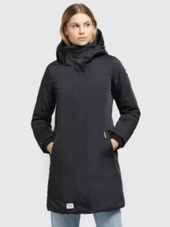 Khujo Übergangsjacke "Blossom" In Schwarz -Khujo Verkäufe khujo ubergangsjacke blossom in schwarz 1