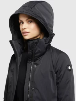 Khujo Übergangsjacke "Blossom" In Schwarz -Khujo Verkäufe khujo ubergangsjacke blossom in schwarz 6