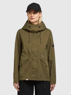 Khujo Übergangsjacke "Frips" In Oliv -Khujo Verkäufe khujo ubergangsjacke frips in oliv 2