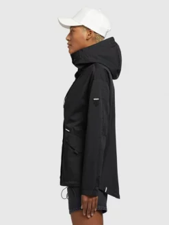 Khujo Übergangsjacke "Frips" In Schwarz -Khujo Verkäufe khujo ubergangsjacke frips in schwarz 3