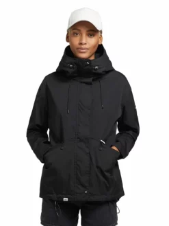 Khujo Übergangsjacke "Frips" In Schwarz -Khujo Verkäufe khujo ubergangsjacke frips in schwarz 7