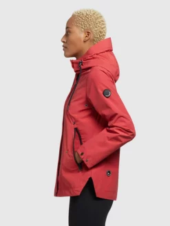 Khujo Übergangsjacke "Kaya" In Rot -Khujo Verkäufe khujo ubergangsjacke kaya in rot 3