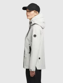 Khujo Übergangsjacke "Kaya" In Weiß -Khujo Verkäufe khujo ubergangsjacke kaya in weiss 3