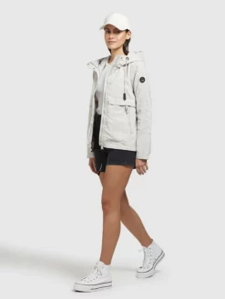 Khujo Übergangsjacke "Zahira3" In Weiß -Khujo Verkäufe khujo ubergangsjacke zahira3 in weiss 4