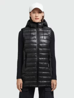 Khujo Weste BECCA SHINY In Schwarz -Khujo Verkäufe khujo weste becca shiny in schwarz 3 scaled