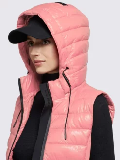 Khujo Weste FABIA SHINY In Pink -Khujo Verkäufe khujo weste fabia shiny in pink 6 scaled