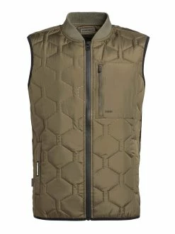 Khujo Weste LIEL In Olivgrün