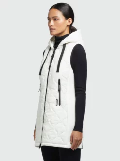 Khujo Weste MALIN In Weiß -Khujo Verkäufe khujo weste malin in weiss 2 scaled