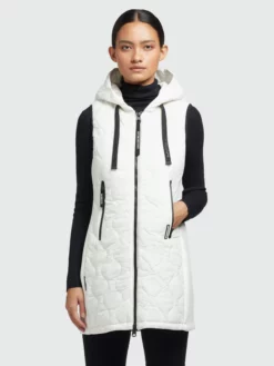 Khujo Weste MALIN In Weiß -Khujo Verkäufe khujo weste malin in weiss 3 scaled