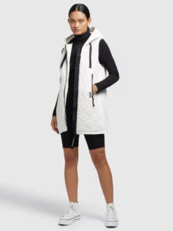 Khujo Weste MALIN In Weiß -Khujo Verkäufe khujo weste malin in weiss 5 scaled