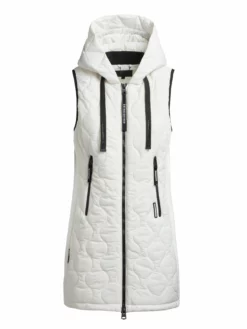 Khujo Weste MALIN In Weiß