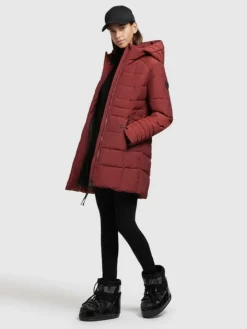 Khujo Winterjacke "Amaray 3" In Bordeaux -Khujo Verkäufe khujo winterjacke amaray 3 in bordeaux 3