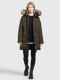 Khujo Wintermantel "Cloren" In Khaki -Khujo Verkäufe khujo wintermantel cloren in khaki 3