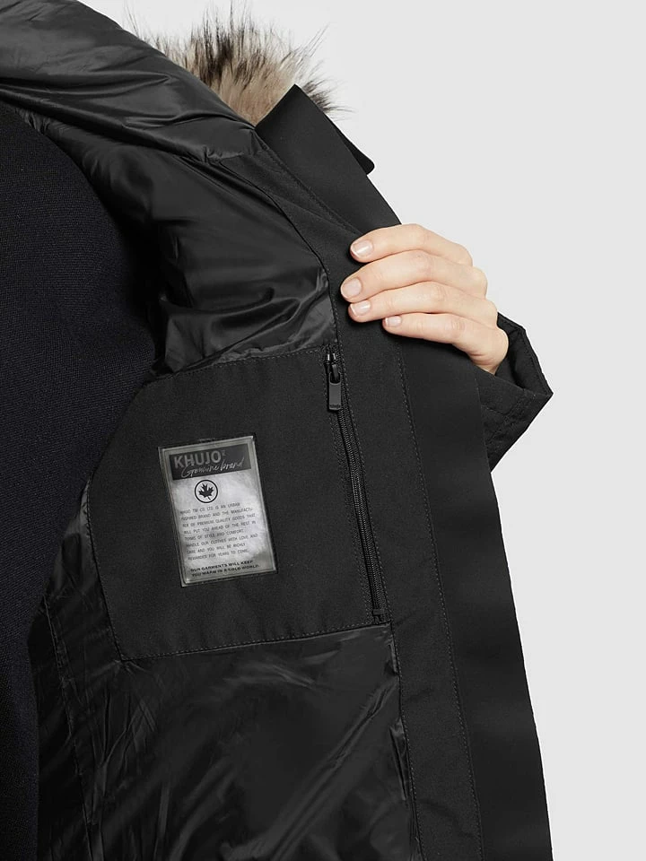 Khujo Wintermantel "Cloren" In Schwarz 7 Khujo Wintermantel "Cloren" In Schwarz – Bild 7