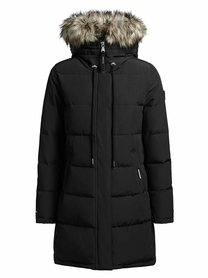 Khujo Wintermantel "Cloren" In Schwarz 8 Khujo Wintermantel "Cloren" In Schwarz – Bild 8