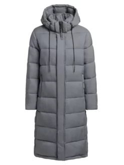 Khujo Wintermantel "Julina Matt" In Grau